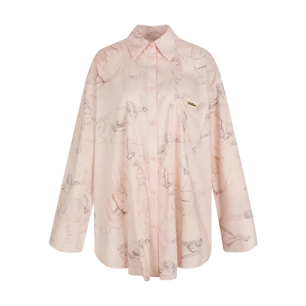 Selkie The Sketch Big Blouse